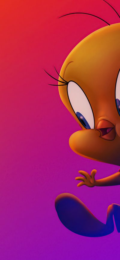 Fond d'écran iPhone Tweety Bird Space Jam A New Legacy 8k