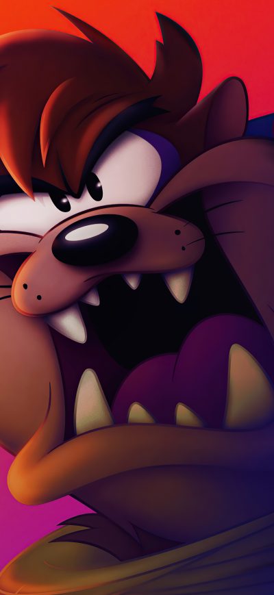 Fond d'écran iPhone Tasmanian Devil Space Jam A New Legacy 8k