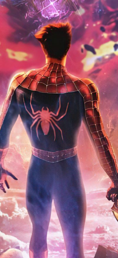 Fond d'écran iPhone Spiderman No Way Home X Doctor Strange