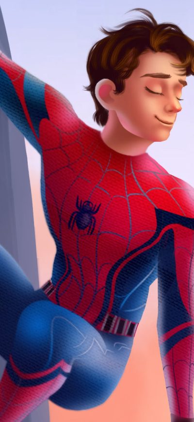 Fond d'écran iPhone Spiderman Artwork New