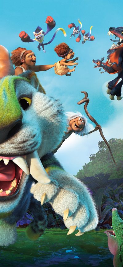 Fond d'écran iPhone The Croods A New Age 12k