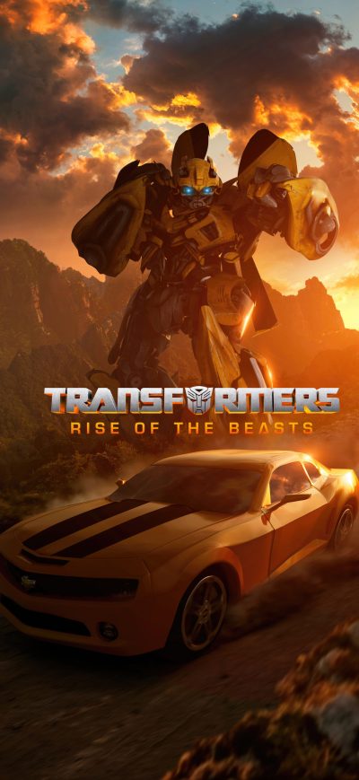 Fond d'écran iPhone Transformers Rise Of The Beasts Movie 5k