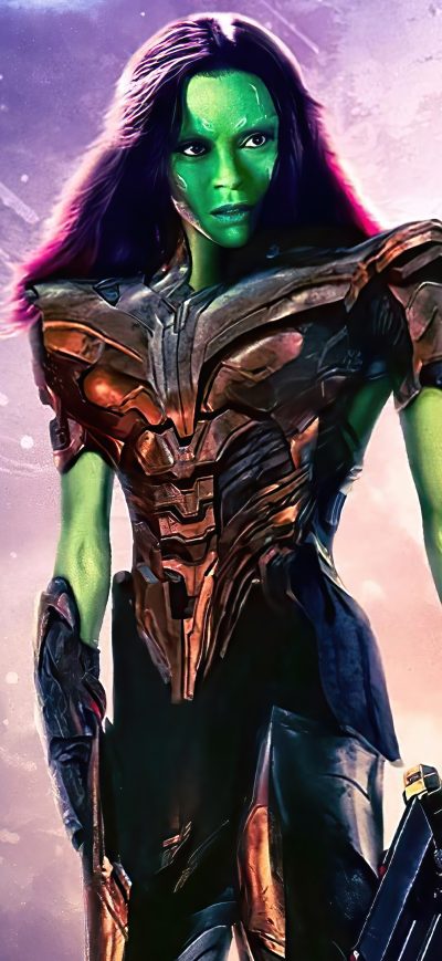 Fond d'écran iPhone Gamora What If