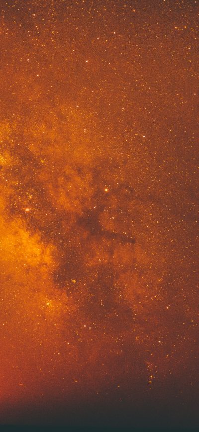 Fond d'écran iPhone Red Milky Way Galaxy Space Night Stars 5k