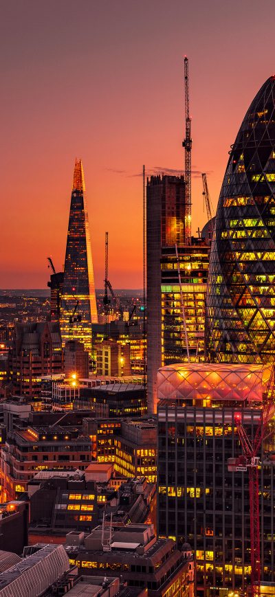 Fond d'écran iPhone London Lights 4k