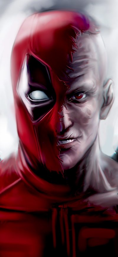Fond d'écran iPhone Deadpool 8k Artwork