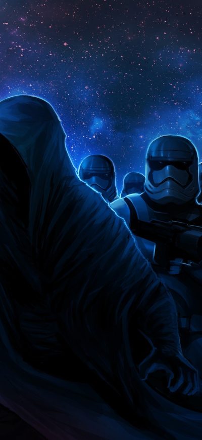 Fond d'écran iPhone Stormtroopers Darth Vader