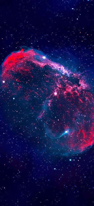 Fond d'écran iPhone Nebula Abstract 5k