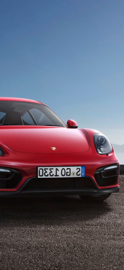 Fond d'écran iPhone Porsche Cayman GTS 2016