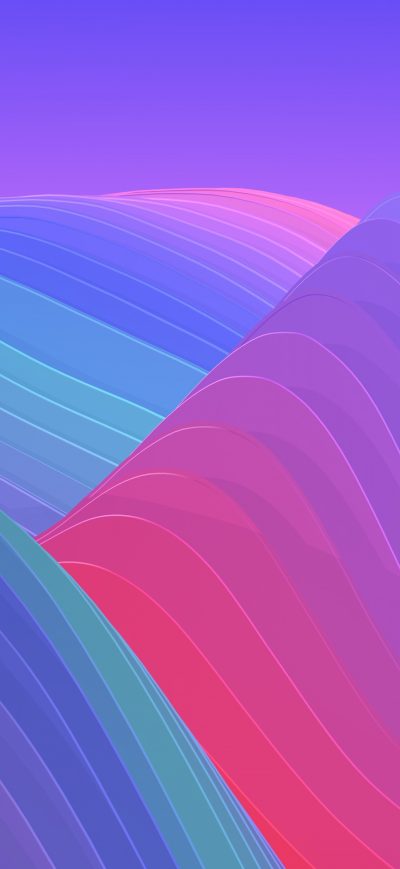 Fond d'écran iPhone Colorful Abstract Shapes