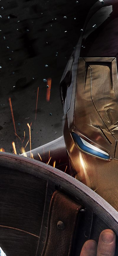 Fond d'écran iPhone Iron Man 8k