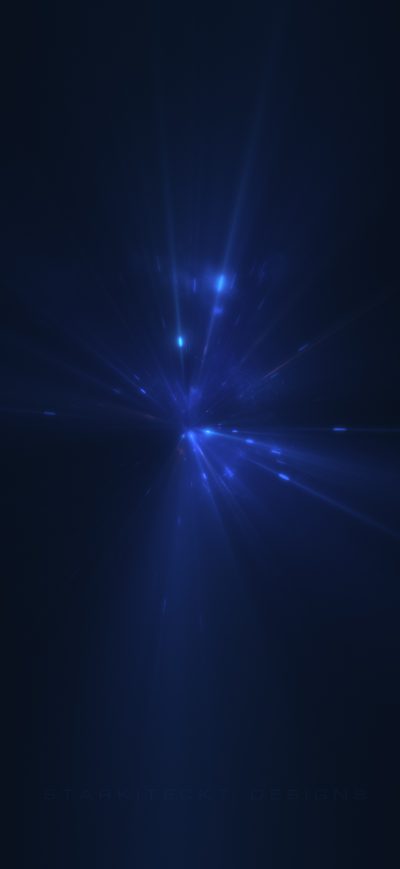 Fond d'écran iPhone Last Blue Light Digital Art 5k