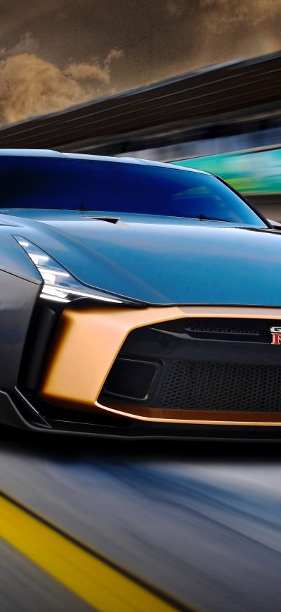 Fond d'écran iPhone 2018 Nissan GT R50 Concept