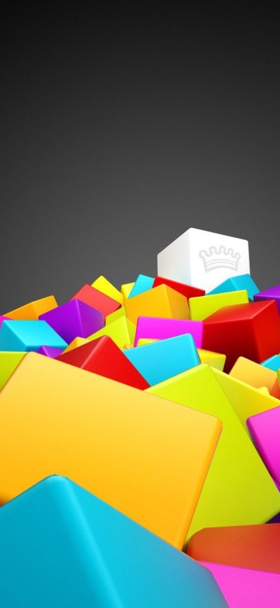 Fond d'écran iPhone 3d Cubes
