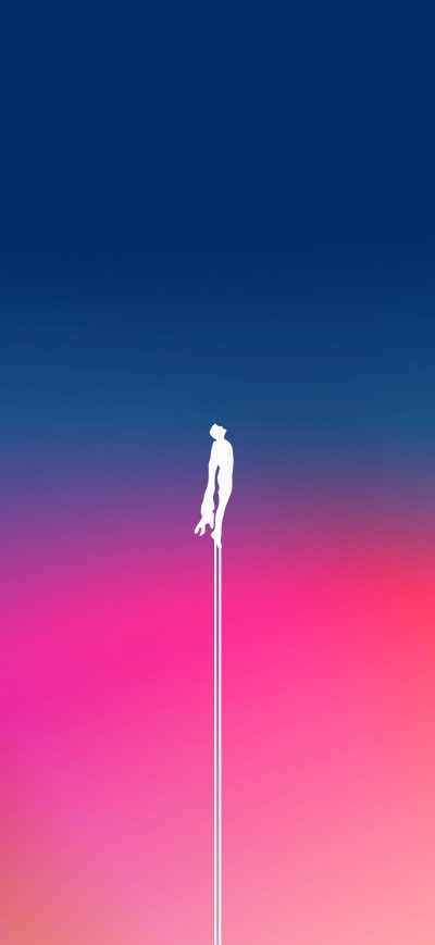 Fond d'écran iPhone Superman Colorful Background Minimalism