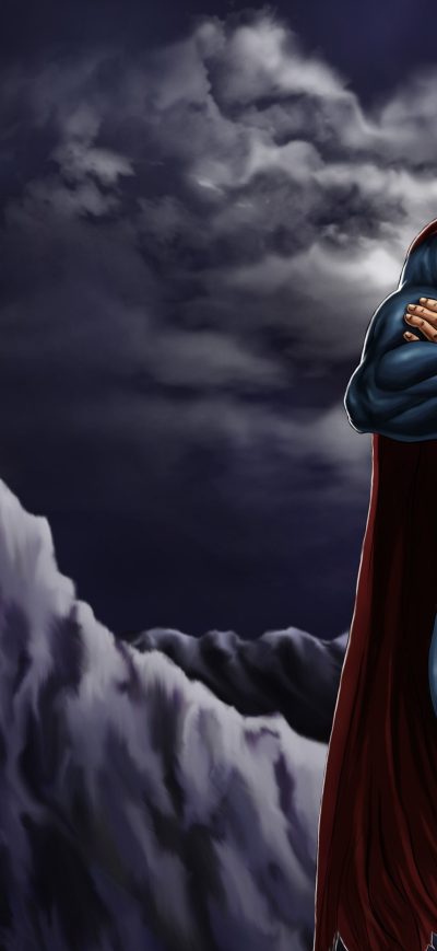 Fond d'écran iPhone Dark Superman Art