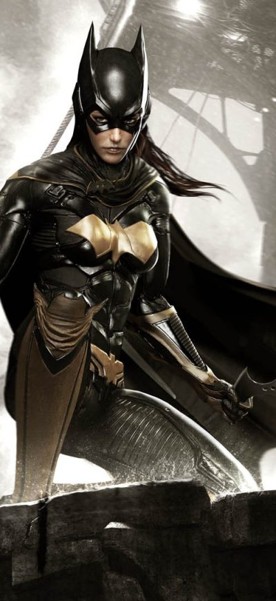 Fond d'écran iPhone Batman Arkham Knight Batgirl