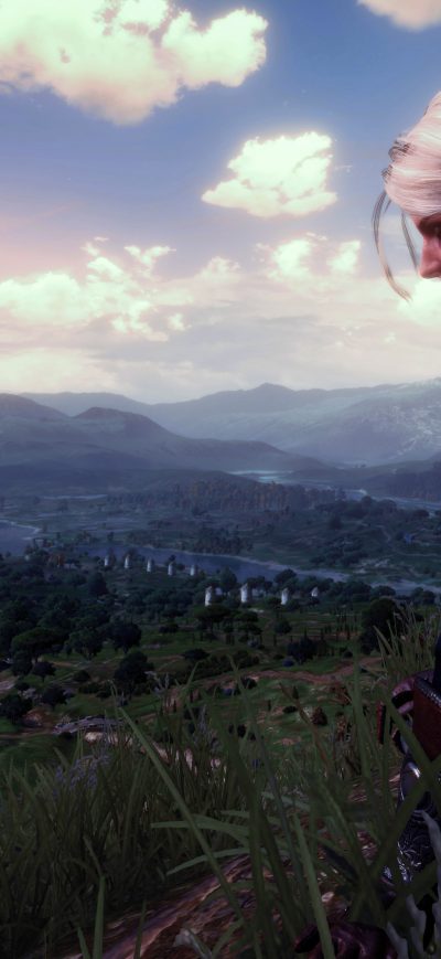Fond d'écran iPhone Ciri Witcher 3 Wild Hunt 5k
