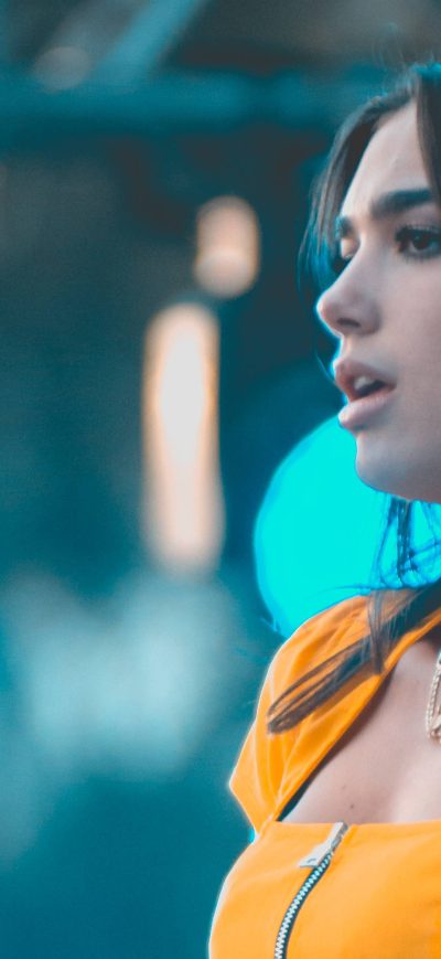 Fond d'écran iPhone Dua Lipa Performing