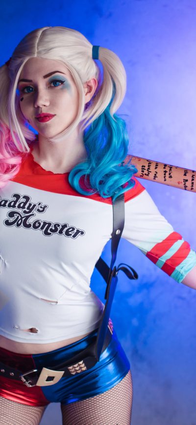 Fond d'écran iPhone Cosplay Harley Quinn New