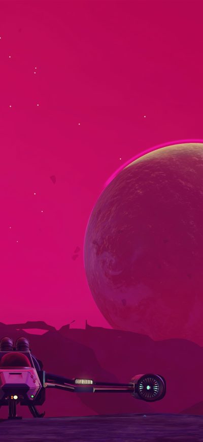 Fond d'écran iPhone No Mans Sky Minimalist