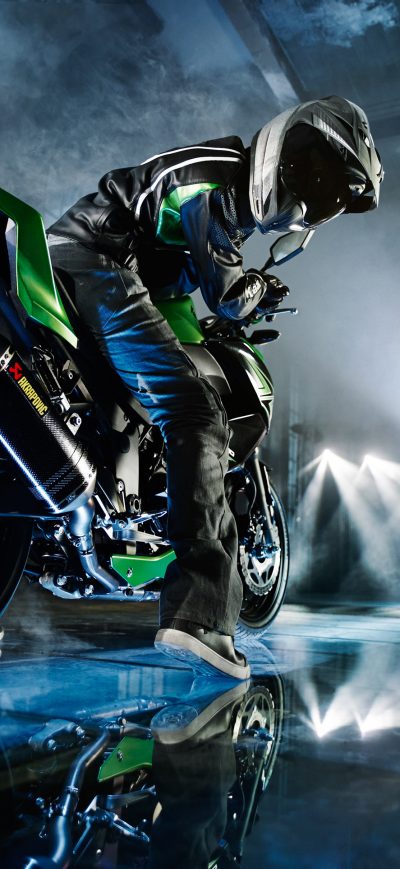 Fond d'écran iPhone Kawasaki Z300