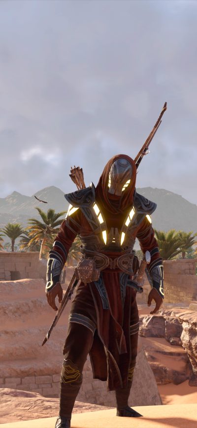 Fond d'écran iPhone Assassins Creed Origins Video Game 4k