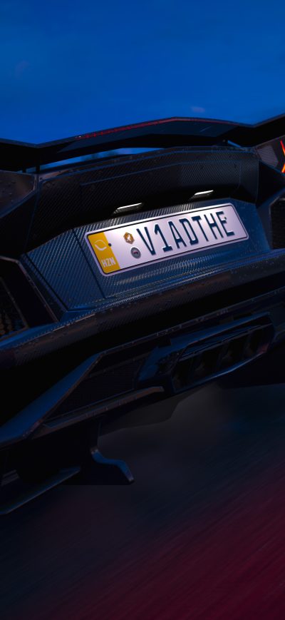 Fond d'écran iPhone Forza Horizon 3 Lamborghini Aventador 4k