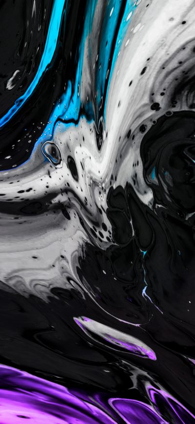 Fond d'écran iPhone Colors Splash Mixed 4k
