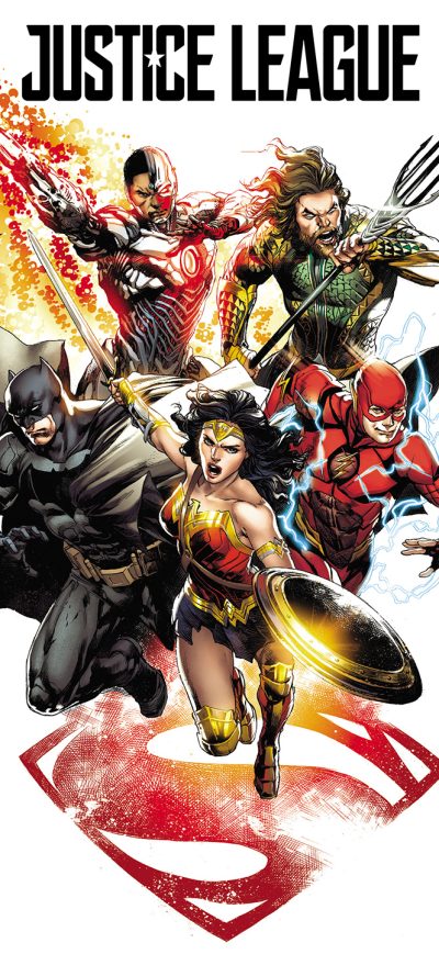 Fond d'écran iPhone Justice League 2017 Comic Art