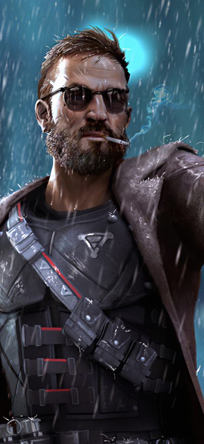 Fond d'écran Killer Man 4k sur iPhone