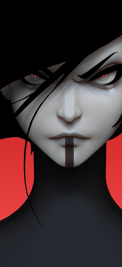 Fond d'écran Sharp Eyes Girl 4k sur iPhone