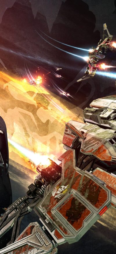 Fond d'écran iPhone EVE Valkyrie 4k