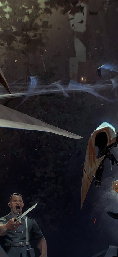 Fond d'écran iPhone Emily Dishonored 2