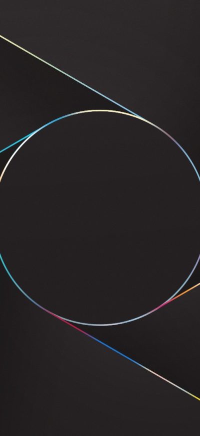 Fond d'écran iPhone Abstract Lines Circle