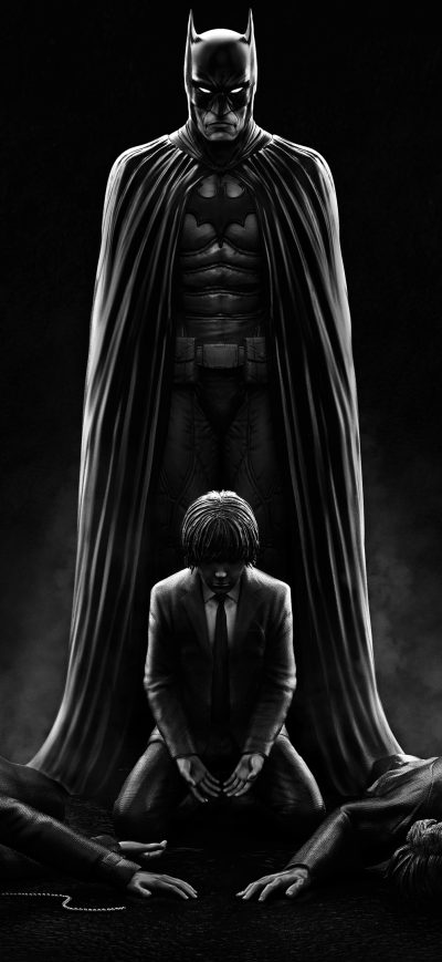 Fond d'écran iPhone Batman Parents Death 4k
