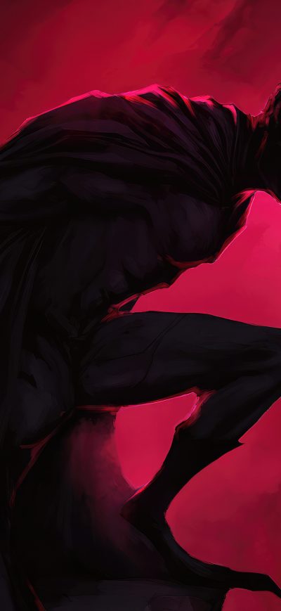 Fond d'écran iPhone Batman Dark 4k Art