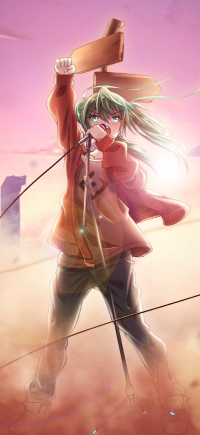 Fond d'écran iPhone Hatsune Miku