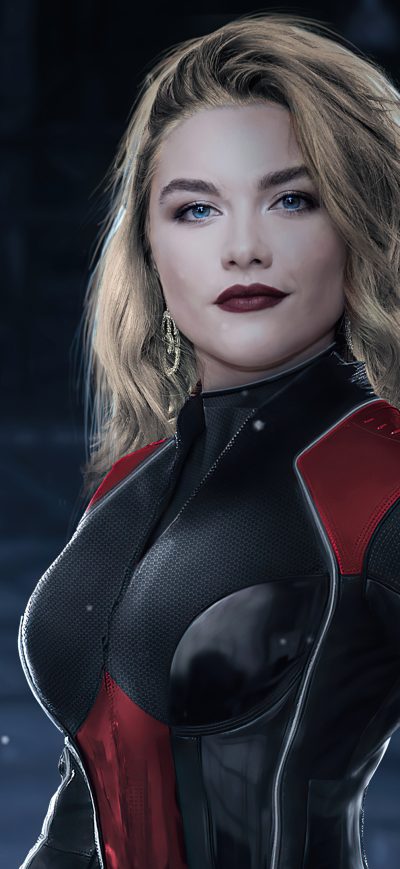 Fond d'écran iPhone Florence Pugh As Yelena Belova In Black Widow 4k