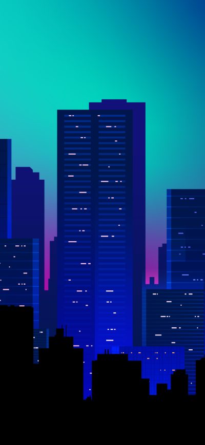 Fond d'écran iPhone Buildings Minimalist 4k