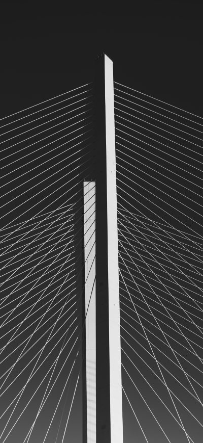 Fond d'écran iPhone Golden Gate Bridge Minimalist 5k
