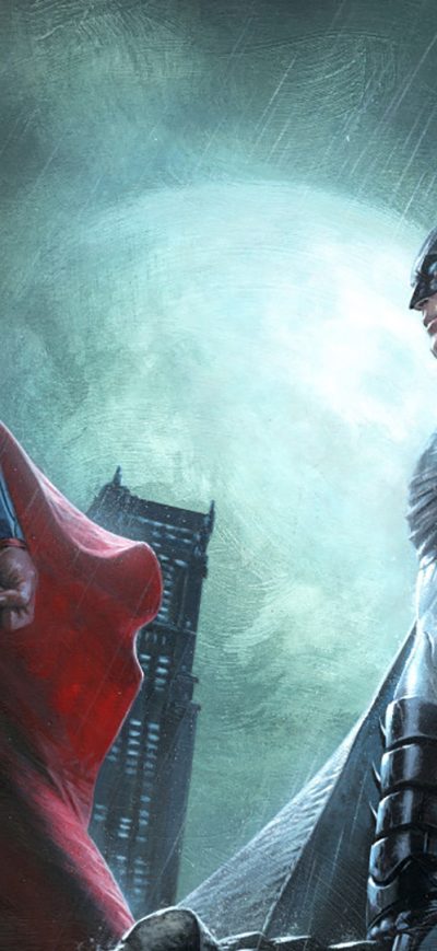 Fond d'écran iPhone Superman And Batman Dc Comics Superheroes Artwork