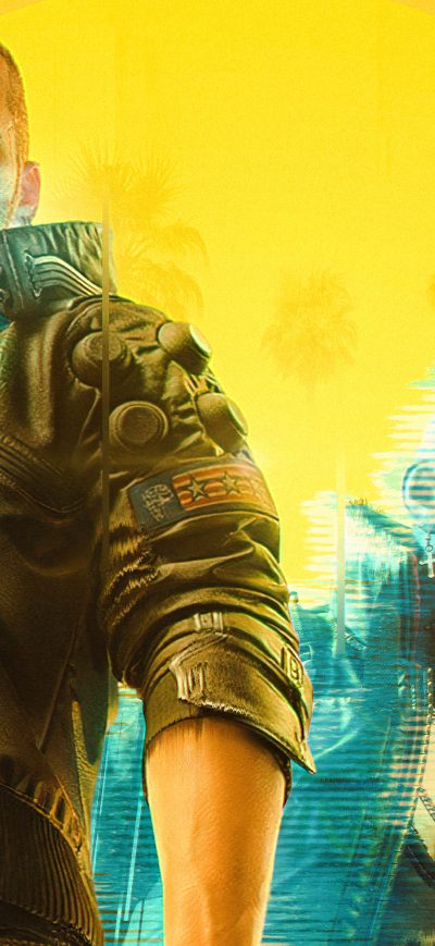 Fond d'écran iPhone Jackie Welles Cyberpunk 2077 4k