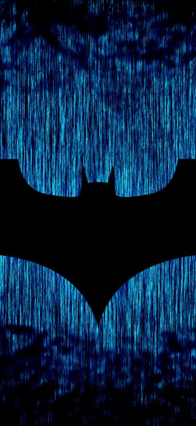 Fond d'écran Dark Knight Logo sur iPhone