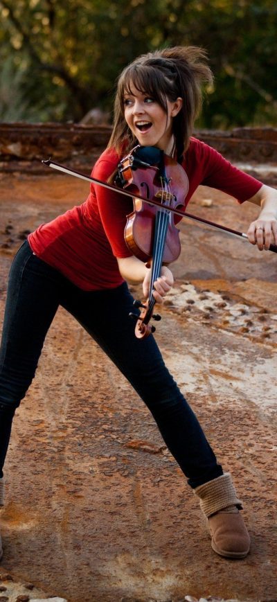 Fond d'écran iPhone Lindsey Stirling Posing