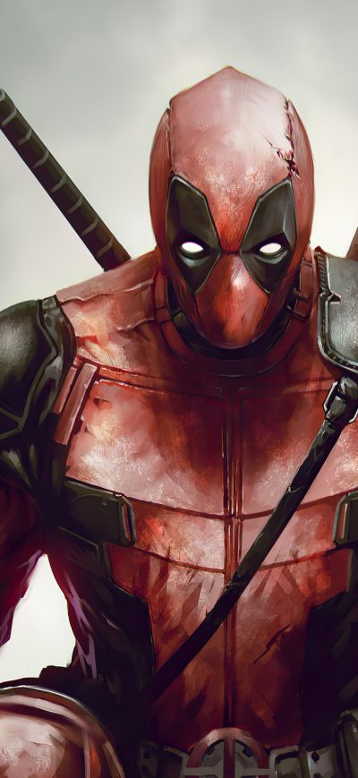 Fond d'écran iPhone Deadpool With Wolverine Claws In Hand