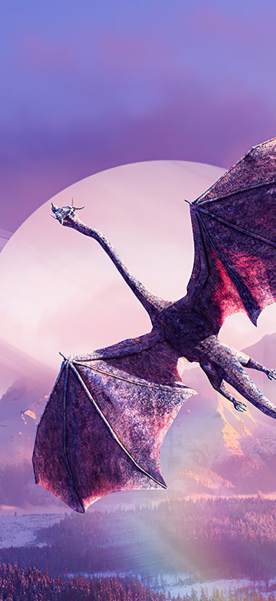 Fond d'écran iPhone Dragon Dreams 4k