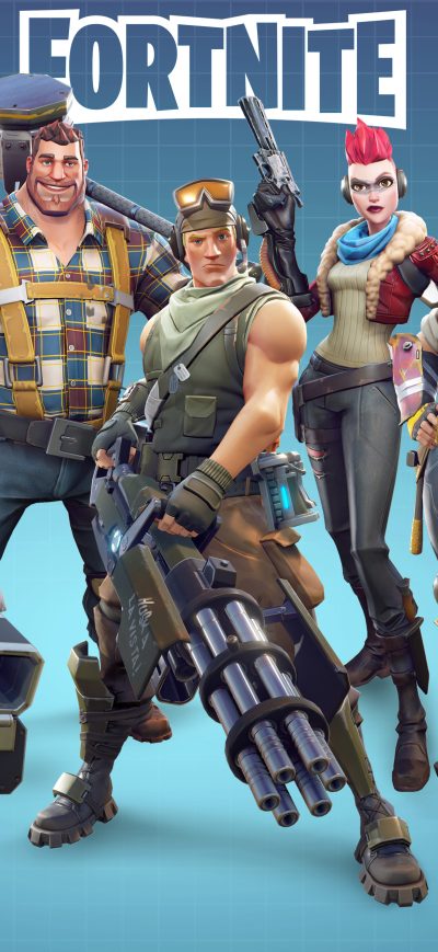 Fond d'écran iPhone Fortnite 5k