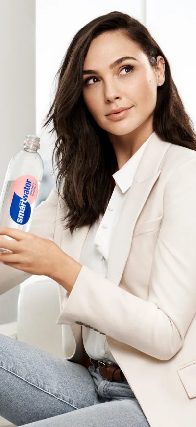 Fond d'écran iPhone Gal Gadot Smartwater 4k