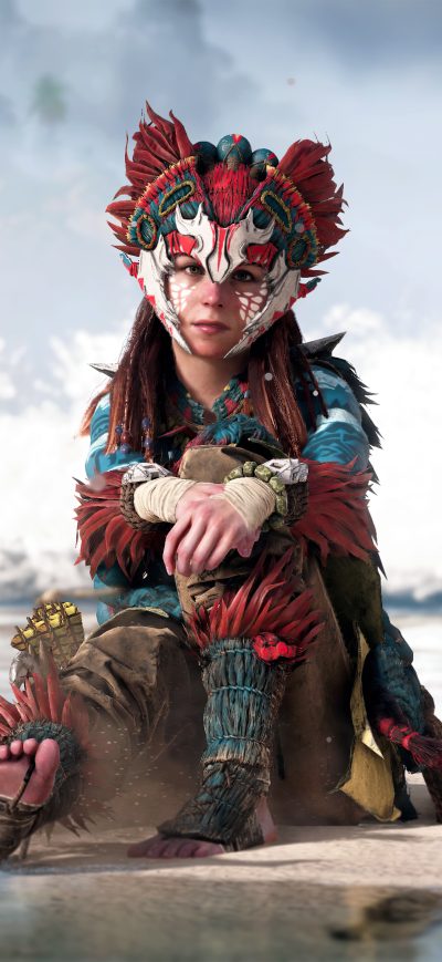 Fond d'écran iPhone Horizon Forbidden West Aloy